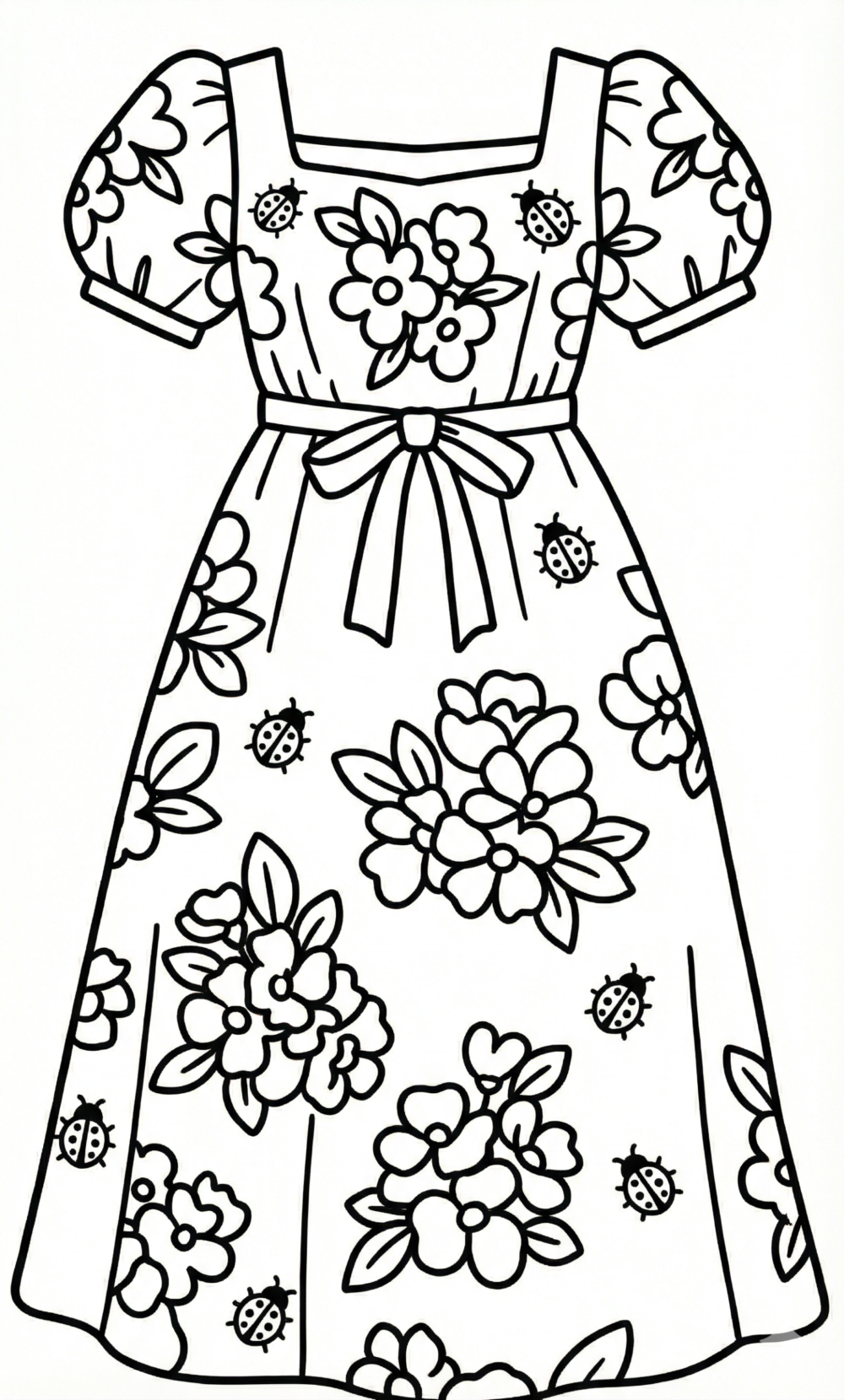 The Cozy Meadow - A Cottagecore Coloring Book: for Teens and Adults